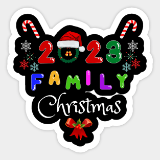 2023 Family Christmas Sticker